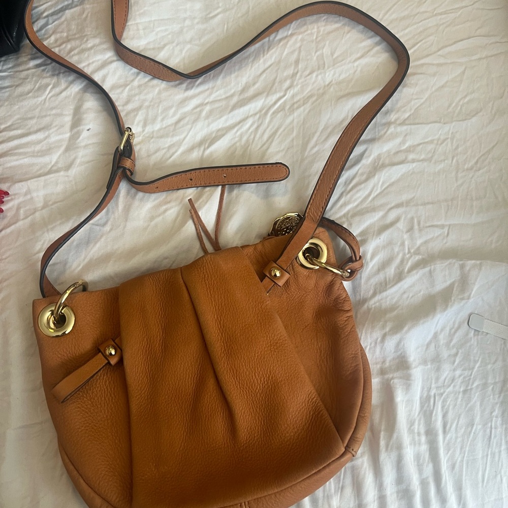 Michael Kors Tan Shoulder Bag with Gold Hardware
